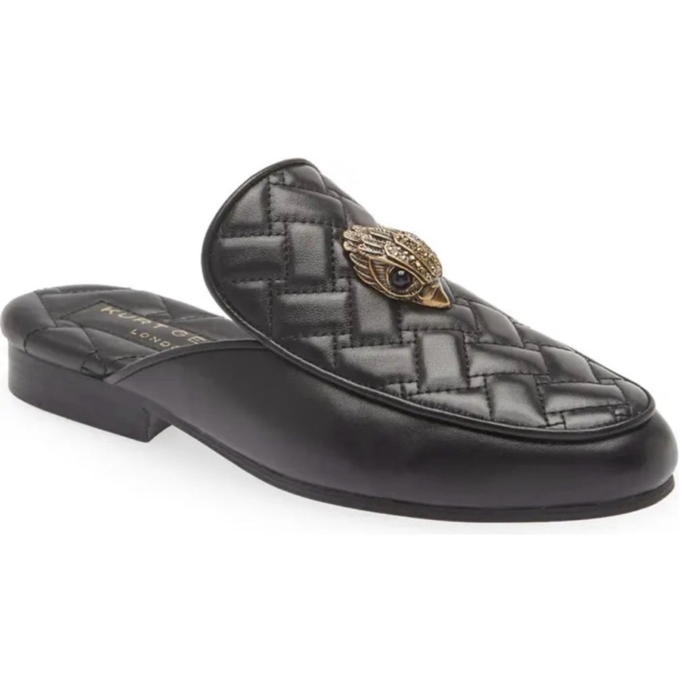 KURT GEIGER LONDON Holly Eagle Quilted Mule Size 36 / 6